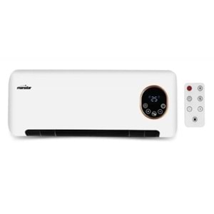 Marsstar MS-210 2000 W Uzaktan Kumandalı Duvar Tipi Fanlı Isıtıcı