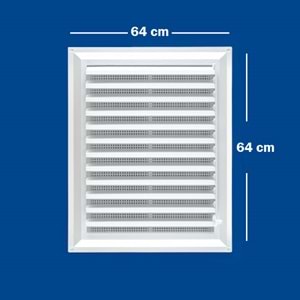 Güloğlu Panpen Plastik Menfez Panjur 64x64cm