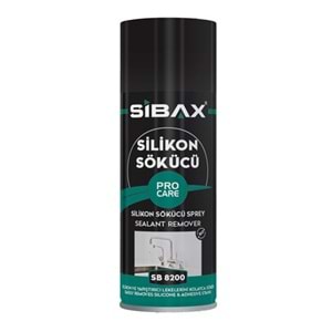 Sibax Silikon Sökücü Sprey 400ml