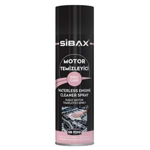 Sibax Susuz Motor Temizleyici Sprey 500ml