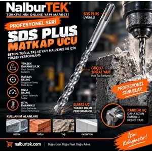 SDS Plus Matkap Ucu 22x450mm