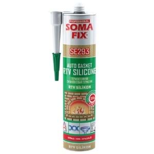 Somafix Rtv Yüksek Isı Silikonu Sıvı Conta Kırmızı 280gr