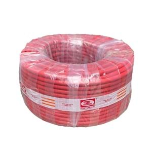 Sel Thermo Hava Hortumu Kırmızı 100mt 8mm