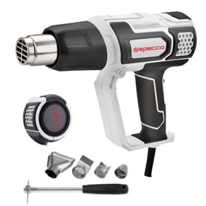 Specco Çift Kollu Sıcak Hava/Isı Tabancası 2000W