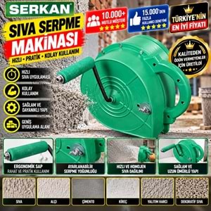 Serkan Sıva Serpme Makinası