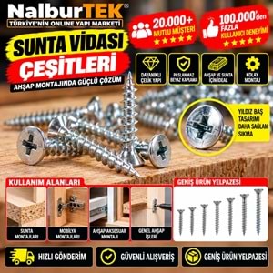 Sunta Vidası 4x18 (1000 Adet)