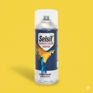 Selsil Sprey Boya Trafik Sarı 400ml RAL1023