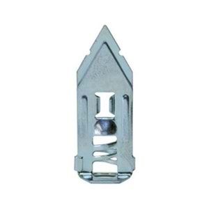 Çelik Yaprak Turbolet Dübeli 28mm 100 Adet