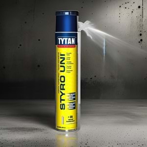Tytan Styro Manuel Mantolama Yapıştırıcı Şişmeyen Pu Köpük 750ml