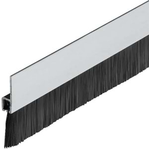 Alüminyum Kapı Altı Fırçası H Tip 100cm