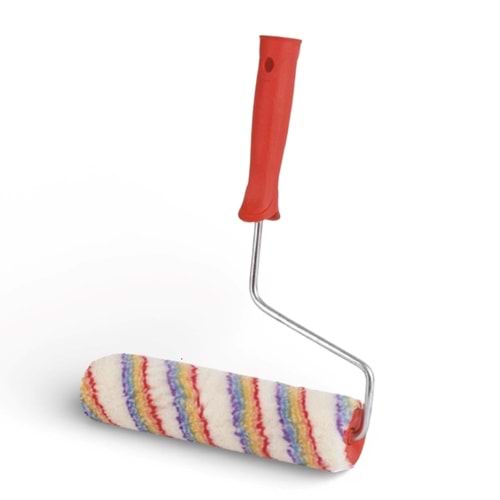 İzmir Fırça Gökkuşağı Saten Rulo 25cm