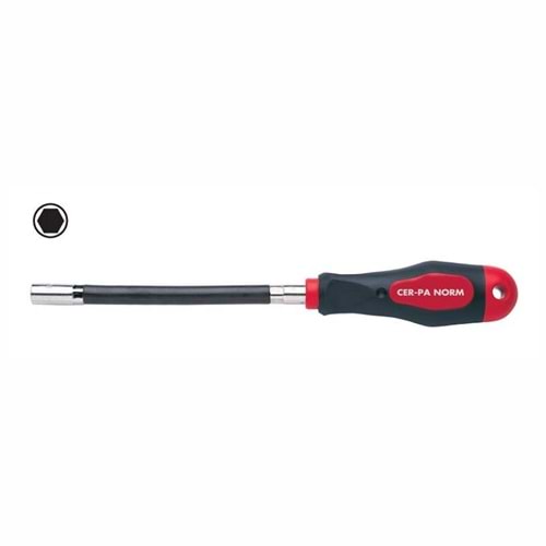 Cer-pa Prosoft Bükülebilir Lokma Uçlu Tornavida 150x7mm