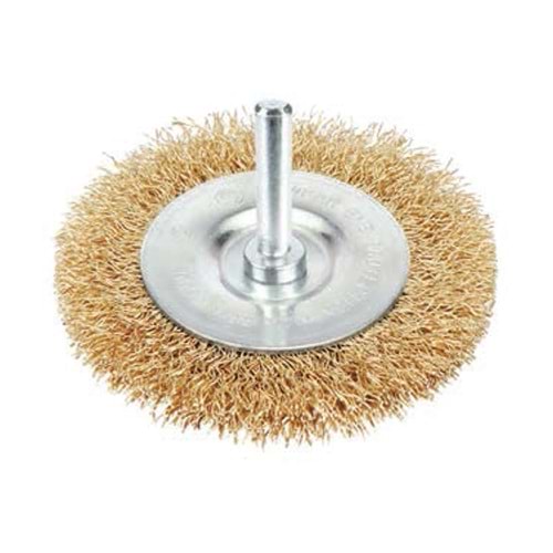 Dairesel Fırça Pimli Saçaklı 100mm