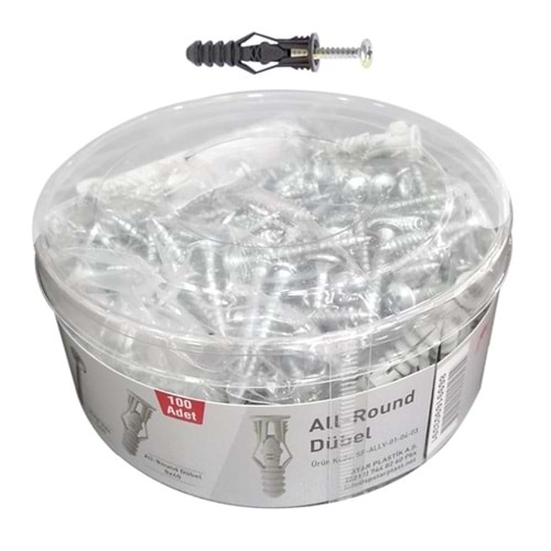 Sp Star Kalibre Takım Dübel Vida Dübel Set 8mm (100 Ad)