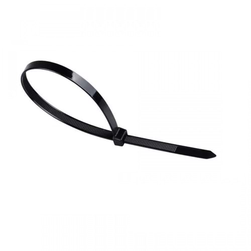 Cırt Kelepçe Kablo Bağı Siyah 8x450mm 100 Ad