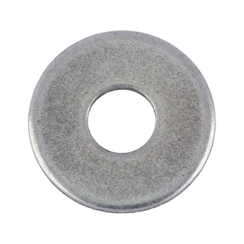 Kalın Düz Pul Beyaz Rondela 3/8 INC 1Kg