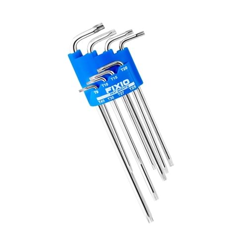 Fixio Torx Alyan Anahtar Takımı Seti Uzun 8 Parça