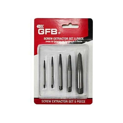 GFB Ters Kılavuz Seti Hafif Hizmet 5 Parça 3-18mm