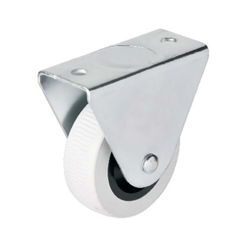 HTS Sabit Mobilya Tekeri Gri PVC 50lik