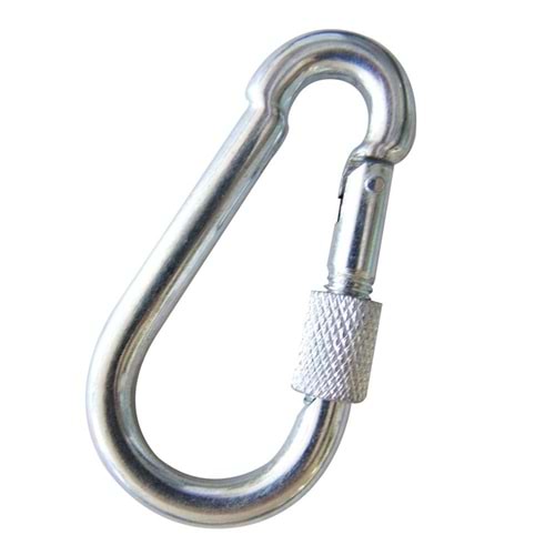 Karabina Galvaniz Vidalı Kilitli 5mm