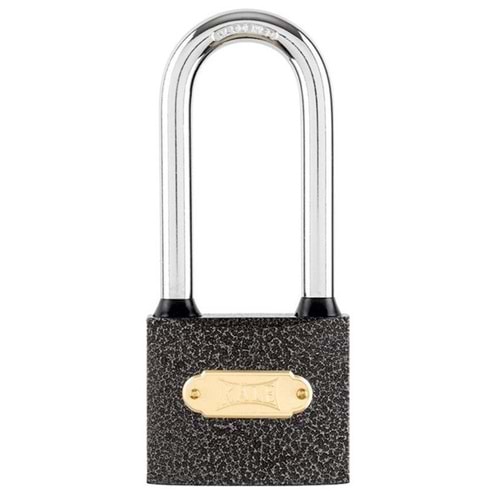 Kale Uzun Asma Kilit Gri Döküm 60mm