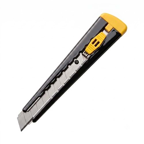 Class Tech Maket Bıçağı Falçata Metal Gövde Siyah 18mm