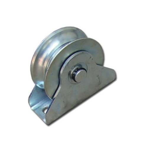 Tablalı Kapı Altı Makarası Takmatik Ray Tekeri Kepli 90mm