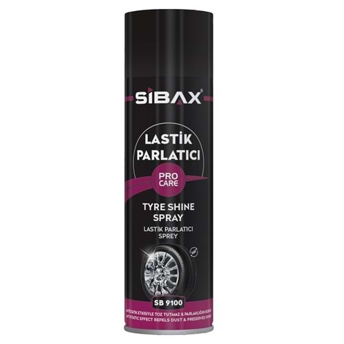 Sibax Lastik Parlatıcı Sprey 500ml