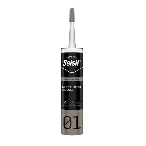Selsil Silikon Beyaz 280gr