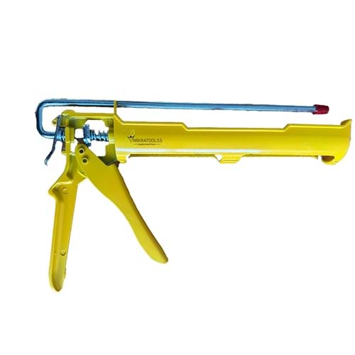 Metal Sarı Kimyasal Dübel Tabancası Epoksi Tabanca 345ml