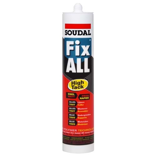 Soudal Fix All High Tack Hibrit Korniş/Kornej Yapıştırıcı Beyaz 290ml