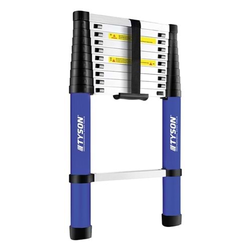 Tyson 10 Basamak Alüminyum Teleskopik Uzayan Merdiven 290cm