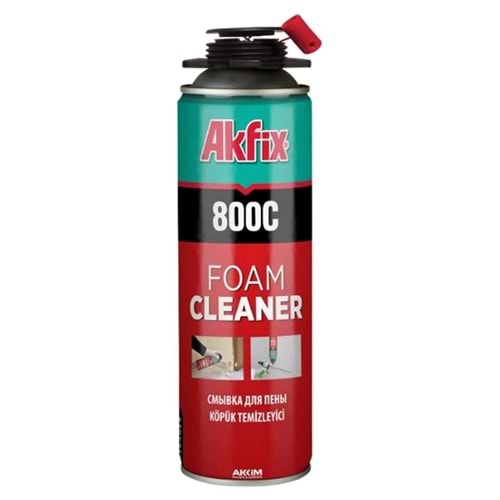 Akfix 800C Pu Köpük Temizleme Spreyi 500ml