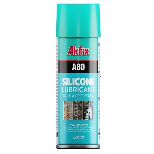 Akfix A80 Kalıp Ayırıcı ve Yağlayıcı Sprey 400ml