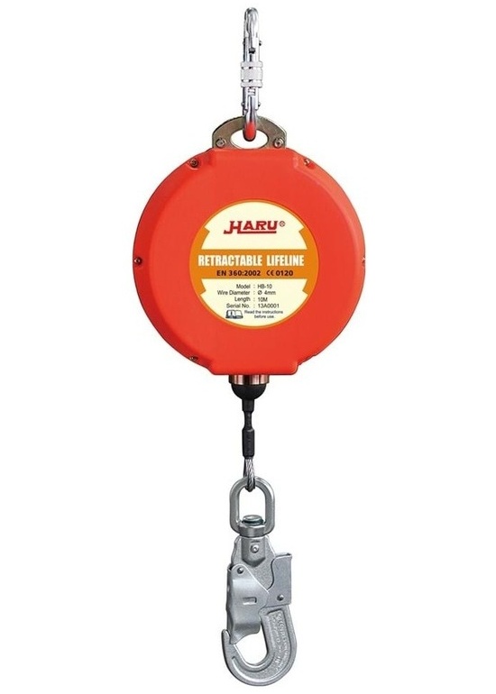 Haru He-06 Düşüş Durdurucu Geri Sayımlı Çelik Halat 6mt