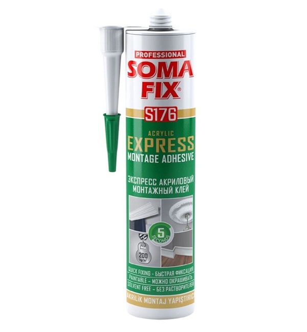 Somafix Akrilik Ekspres Montaj Yapıştırıcı 310ml