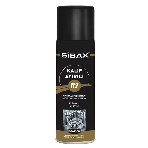Sibax Silikonlu Kalıp Ayırıcı Sprey 400ml