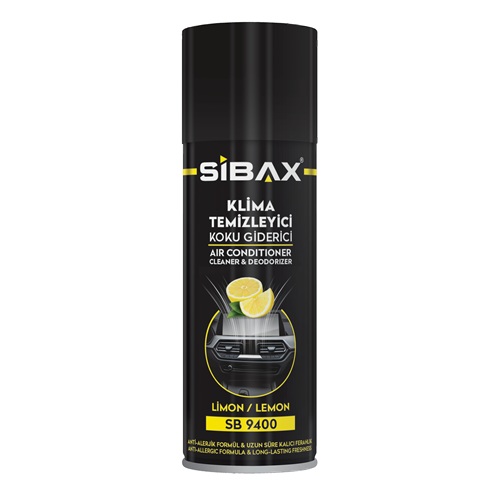 Sibax Klima Temizleyici Sprey Limon 200ml