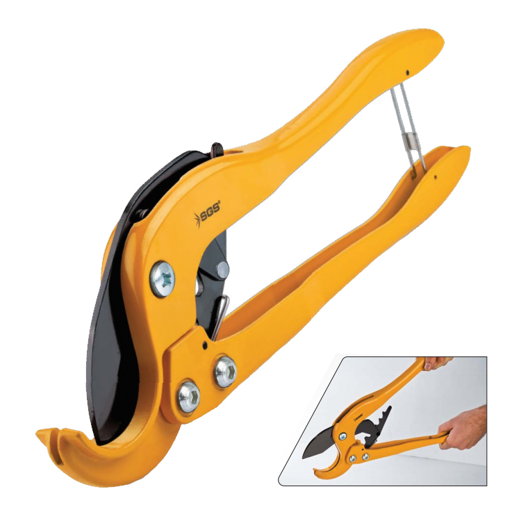 SGS Pvc Plastik Pprc Boru Kesme Makası PRO 63mm