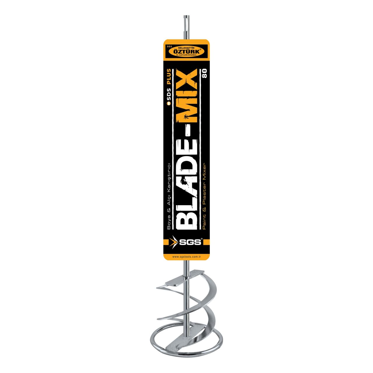 SGS SDS Blade Mix Boya Alçı Karıştırıcı 80mm