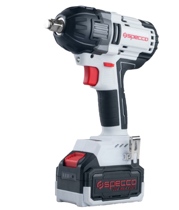Specco Akülü Şarjlı Darbeli Somun Sökme 20V 4Ah 1/2 INC
