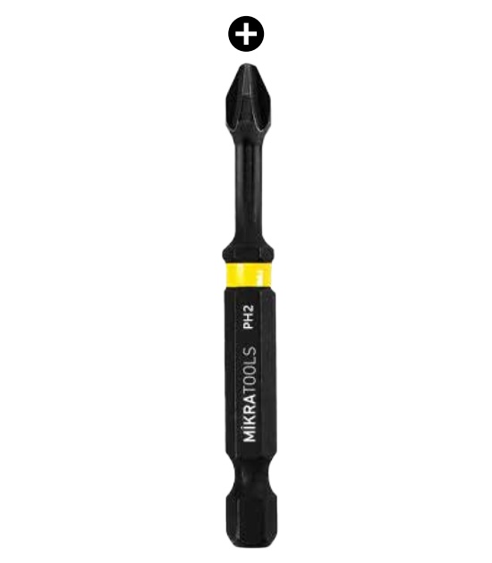 Mikratools Torsion Bits Uç-Ucu Yıldız Ph2x50mm