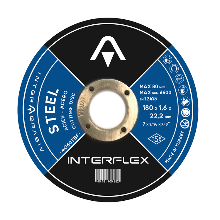 İnterflex Metal Kesici Taş Disk 230x3.0x22.23 mm