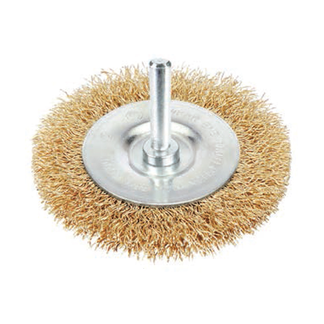 Dairesel Fırça Pimli Saçaklı 75mm