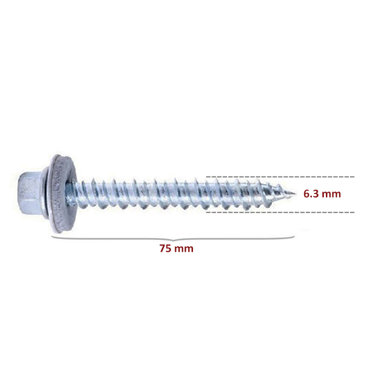Ahşap Çatı Vidası 6,3x75mm Betofast