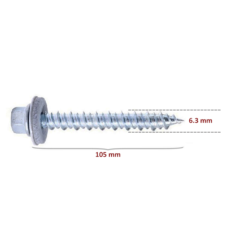 Ahşap Çatı Vidası 6,3x105mm Betofast