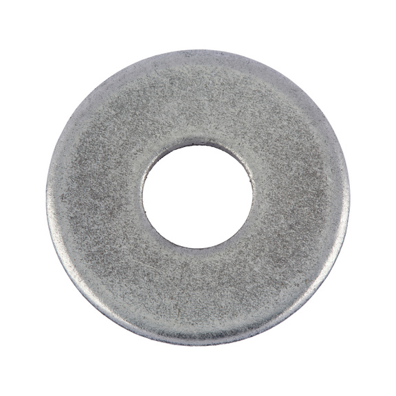 Kalın Düz Pul Beyaz Rondela 3/4 INC 1Kg