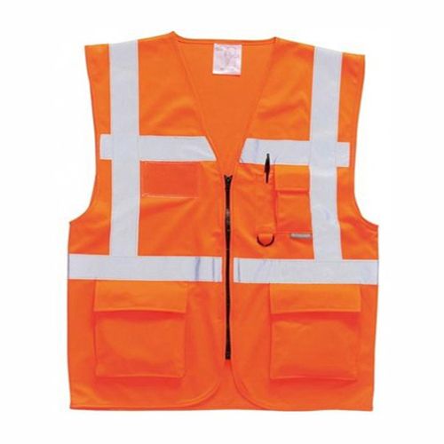 İkaz Trafik Yeleği Mühendis Tipi Turuncu