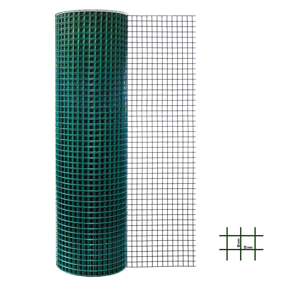 Puntalı Tel Pvc Kaplı Tel 12x12mm 150 cm 25mt
