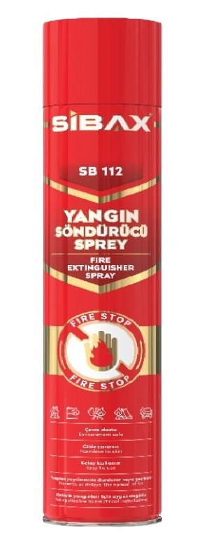 Sibax SB112 Yangın Söndürücü Sprey 1000ml